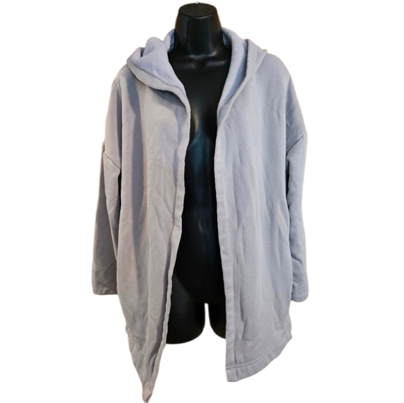 Fabletics Sweaters - Fabletics Gray Women's Cardigan Sweatshirt Gym Walks Fall Winter Size Medium
